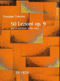 50 LEZIONI OP. 9 CHANT+CD