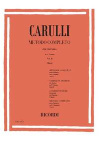 FERDINANDO CARULLI : METODO COMPLETO PER CHITARRA VOL. 2 - GUITARE