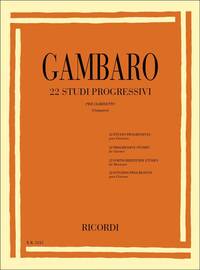 22 STUDI PROGRESSIVI CLARINETTE