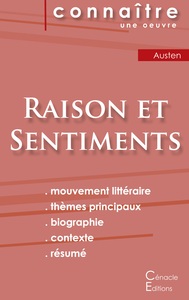 Fiche de lecture Raison et Sentiments de Jane Austen (Analyse littéraire de référence et résumé complet)