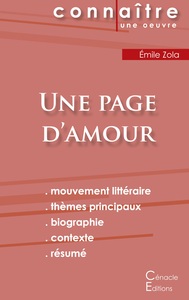 Fiche de lecture Une page d'amour de Émile Zola (Analyse littéraire de référence et résumé complet)