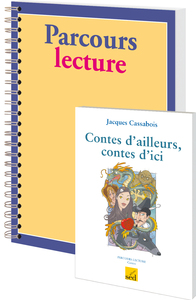 CONTES D'AILLEURS, CONTES D'ICI-12 LIVRES + FICHIER CM1