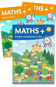 MATHS + - Lot de 3 cahiers - CP - PROGRAMMES 2025