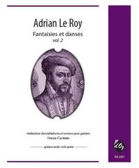 FANTAISIES ET DANSES, VOL. 2 GUITARE
