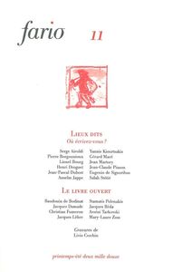 REVUE FARIO N 11 - LIEUX-DITS