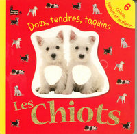 Les chiots doux, tendres, taquins