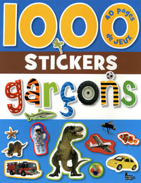 1000 STICKERS GARCONS