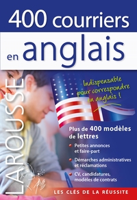 400 courriers en anglais