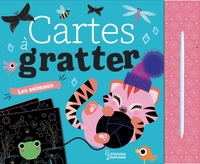 Cartes à gratter : les animaux