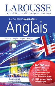 DICTIONNAIRE LAROUSSE MAXI POCHE PLUS ANGLAIS