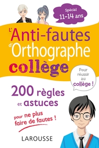 L'ANTI-FAUTES D'ORTHOGRAPHE, SPECIAL COLLEGE