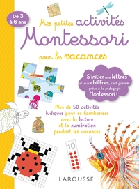 Mes petites activités Montessori pour les vacances