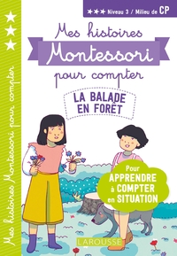 Mes premières histoires Montessori à compter La balade en forêt