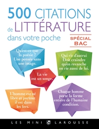 500 CITATIONS DE FRANCAIS DANS VOTRE POCHE