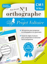 Pour devenir n°1 en orthographe avec Projet Voltaire CM1