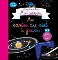 Mes petits ateliers Montessori - Mes cartes du ciel à gratter