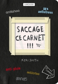 SACCAGE CE CARNET !!!