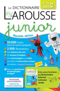 Dictionnaires CE/CM, Larousse Junior Plus (avec accès Internet)