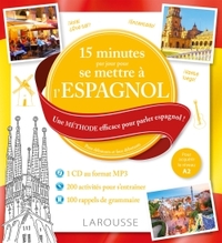 15 MINUTES PAR JOUR POUR SE REMETTRE A L'ESPAGNOL + CD