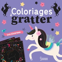 COLORIAGES A GRATTER LICORNES