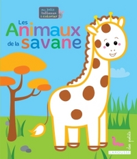 Mes jolis tableaux à colorier - Les animaux de la savane