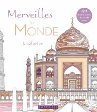 MERVEILLES DU MONDE A COLORIER