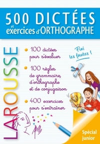500 DICTEES ET EXERCICES D'ORTHOGRAPHE