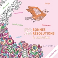 52 BONNES RESOLUTIONS A COLORIER