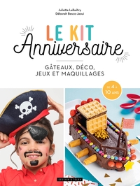 LE KIT ANNIVERSAIRE - GATEAU, DECO, JEU ET MAQUILLAGE