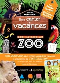 Cahier de vacances Une Saison Au Zoo Petite Section