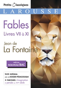 Fables livres VII à XI (Spécial Bac)