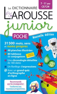 Dictionnaires CE/CM, Larousse Junior poche 7/11 ans