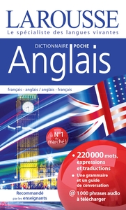 DICTIONNAIRE LAROUSSE POCHE ANGLAIS