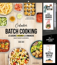 Calendrier batch cooking