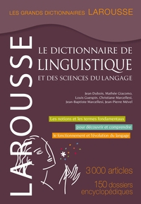 GRAND DICTIONNAIRE DE LINGUISTIQUE ET SCIENCES DU LANGAGE