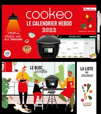 COOKEO - LE CALENDRIER HEBDO 2022 - 1 PLAT POUR CHAQUE SOIR DE LA SEMAINE