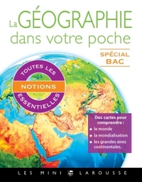 LA GEOGRAPHIE DANS VOTRE POCHE