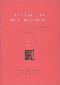 LES CAHIERS DE L'HUMANISME - T.1 - 2001