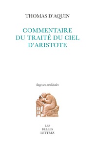 COMMENTAIRE DU TRAITE DU CIEL D ARISTOTE