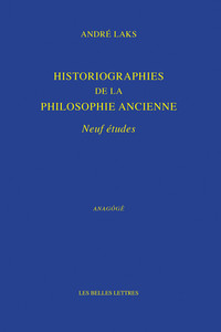 Historiographies de la philosophie ancienne