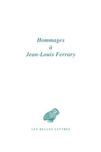 Hommages à Jean-Louis Ferrary