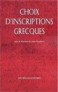 CHOIX D'INSCRIPTIONS GRECQUES