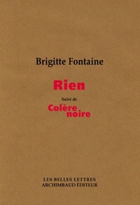 RIEN SUIVI DE COLERE NOIRE