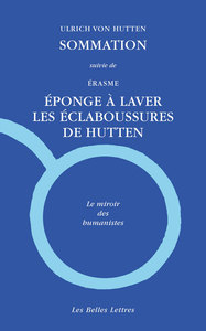 SOMMATION SUIVIE DE EPONGE A LAVER LES ECLABOUSSURES DE HUTTEN - EDITION BILINGUE - ILLUSTRATIONS, N