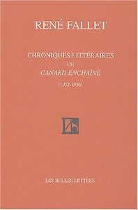 Chroniques littéraires du Canard Enchaîné