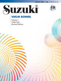 SUZUKI VIOLIN SCHOOL 7 + CD (REVISED)