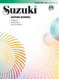 SUZUKI GUITAR SCHOOL VOLUME 2 - RECUEIL + CD