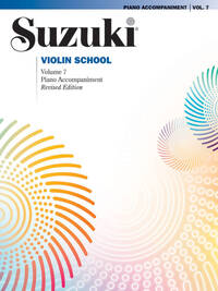 SUZUKI VIOLIN SCHOOL VOLUME 7 2014 REVISED PIANO ACCOMPANIMENT BOOK