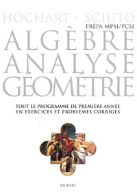 Algèbre, analyse, géométrie