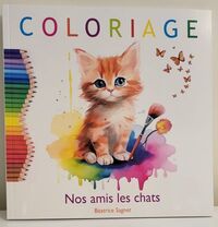 NOS AMIS LES CHATS - COLORIAGE